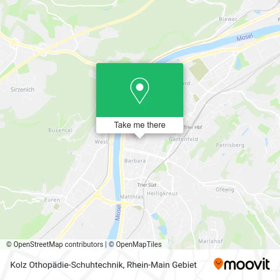 Карта Kolz Othopädie-Schuhtechnik