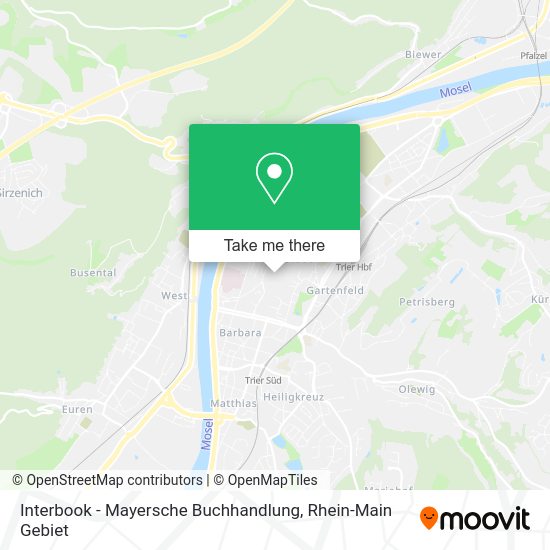 Карта Interbook - Mayersche Buchhandlung