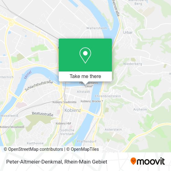 Карта Peter-Altmeier-Denkmal