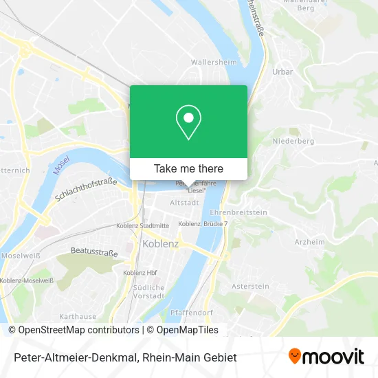 Карта Peter-Altmeier-Denkmal