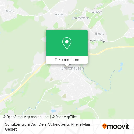 Карта Schulzentrum Auf Dem Scheidberg