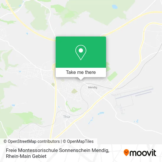 Карта Freie Montessorischule Sonnenschein Mendig