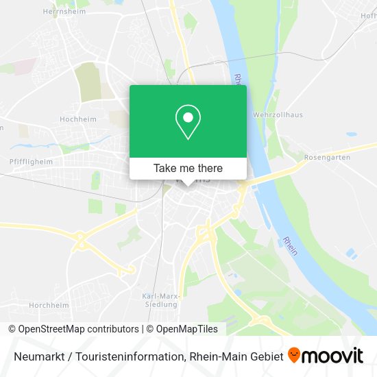 Карта Neumarkt / Touristeninformation
