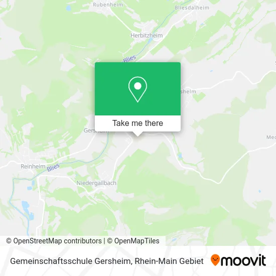 Карта Gemeinschaftsschule Gersheim