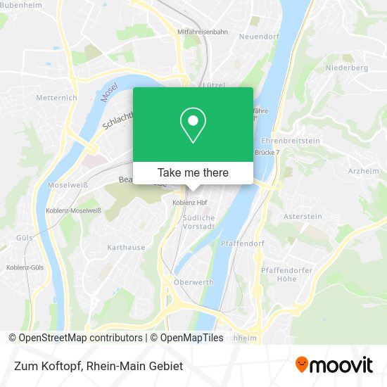 Карта Zum Koftopf