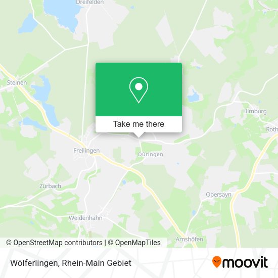 Карта Wölferlingen