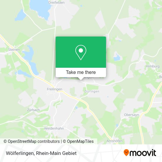Карта Wölferlingen