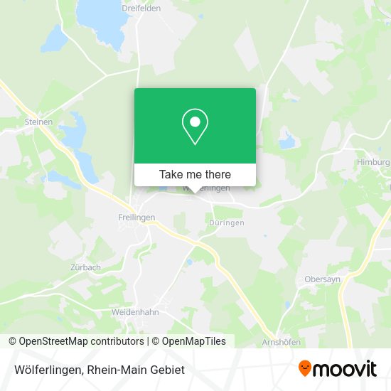 Карта Wölferlingen