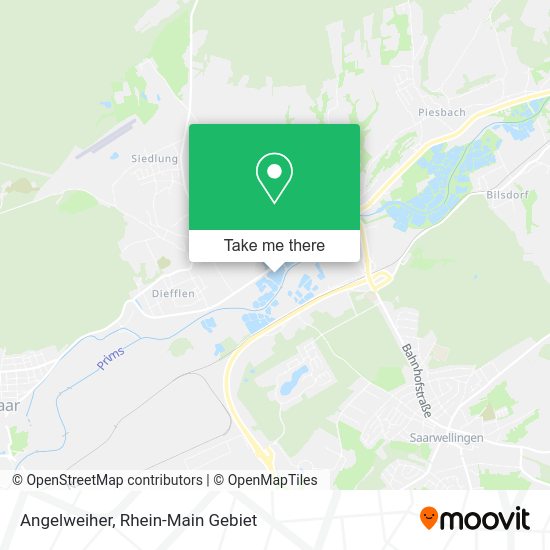 Карта Angelweiher