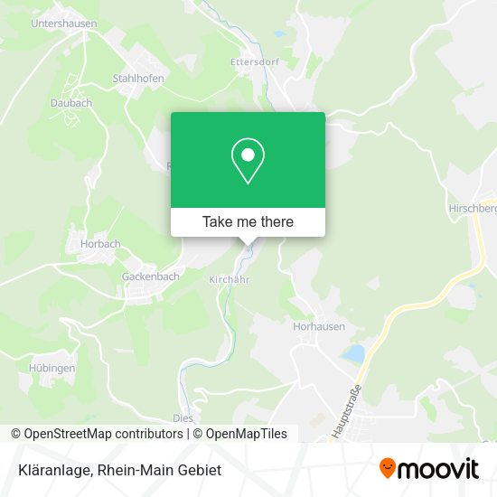 Карта Kläranlage