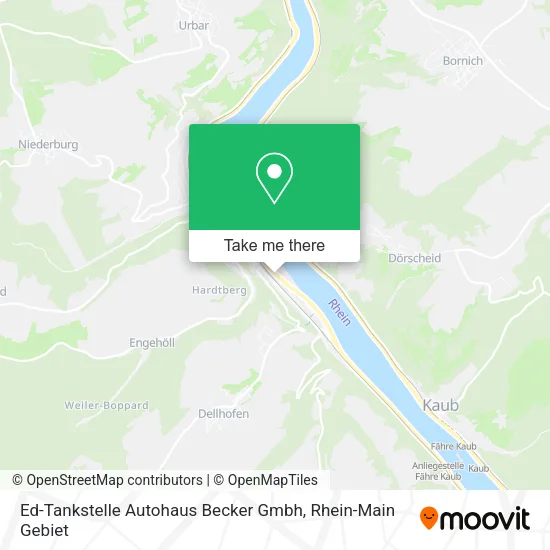 Карта Ed-Tankstelle Autohaus Becker Gmbh