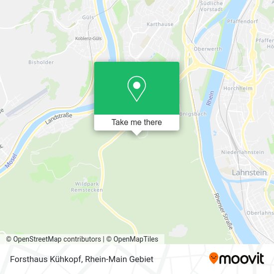 Карта Forsthaus Kühkopf