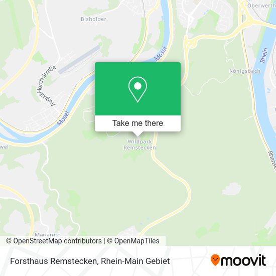 Карта Forsthaus Remstecken