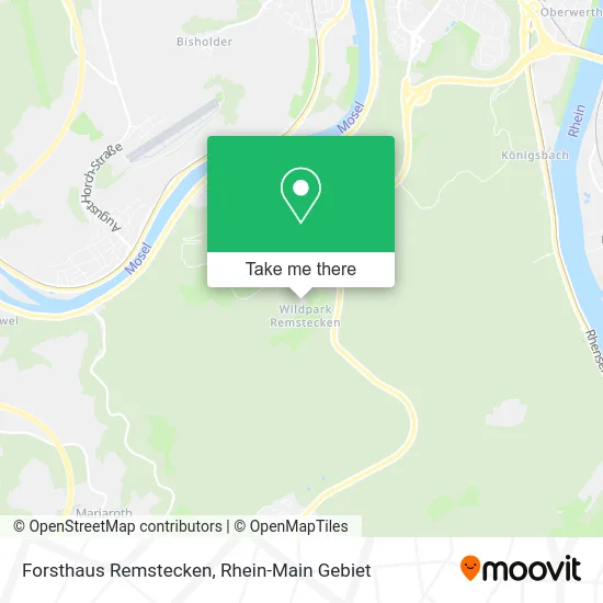Карта Forsthaus Remstecken