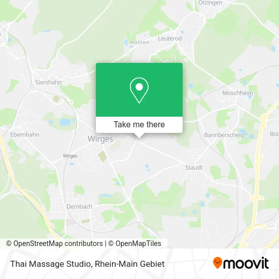 Карта Thai Massage Studio