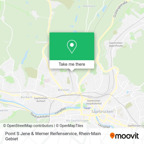 Карта Point S Jene & Werner Reifenservice