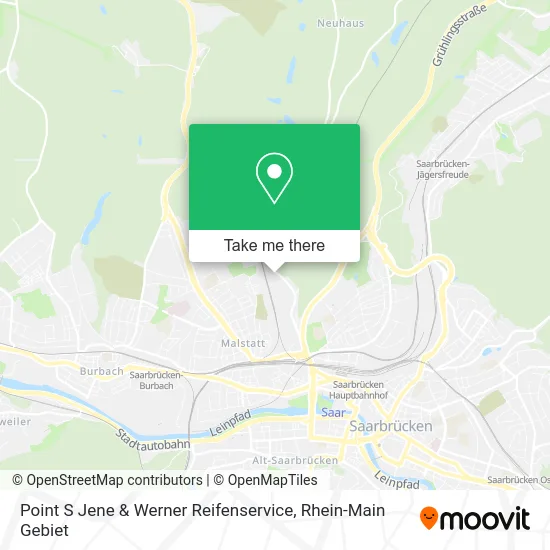 Карта Point S Jene & Werner Reifenservice