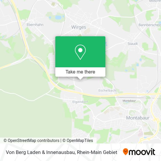 Карта Von Berg Laden & Innenausbau
