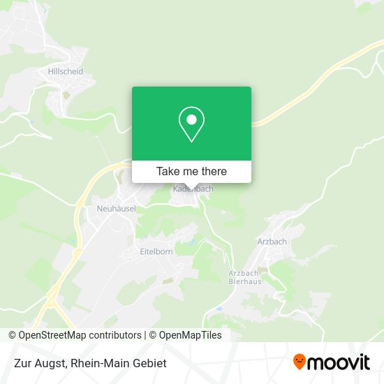 Карта Zur Augst