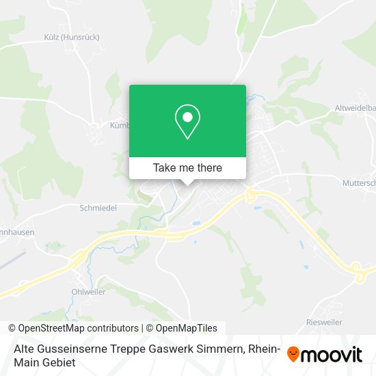 Карта Alte Gusseinserne Treppe Gaswerk Simmern