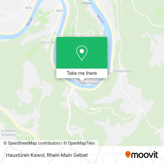 Карта Haustüren Kawol