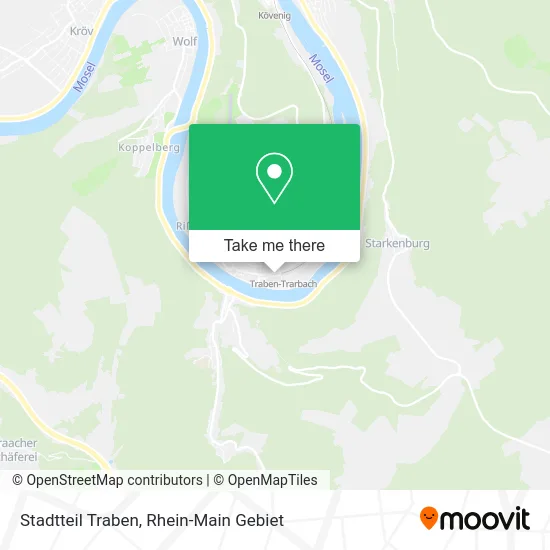 Карта Stadtteil Traben