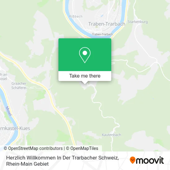 Карта Herzlich Willkommen In Der Trarbacher Schweiz