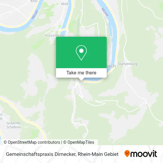 Карта Gemeinschaftspraxis Dirnecker