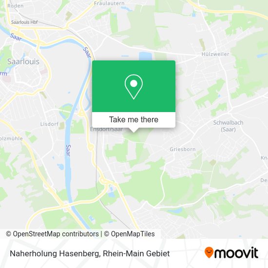 Карта Naherholung Hasenberg