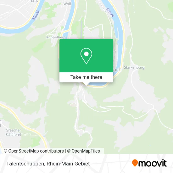 Карта Talentschuppen