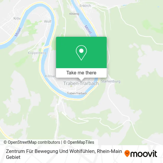 Карта Zentrum Für Bewegung Und Wohlfühlen