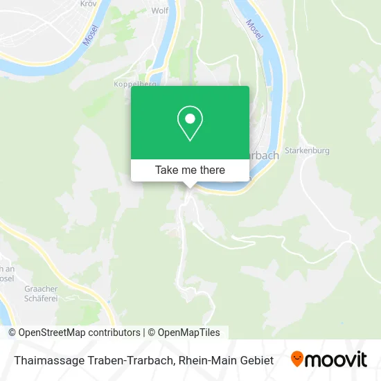 Карта Thaimassage Traben-Trarbach