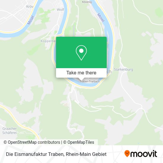 Карта Die Eismanufaktur Traben