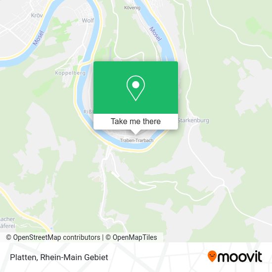 Карта Platten