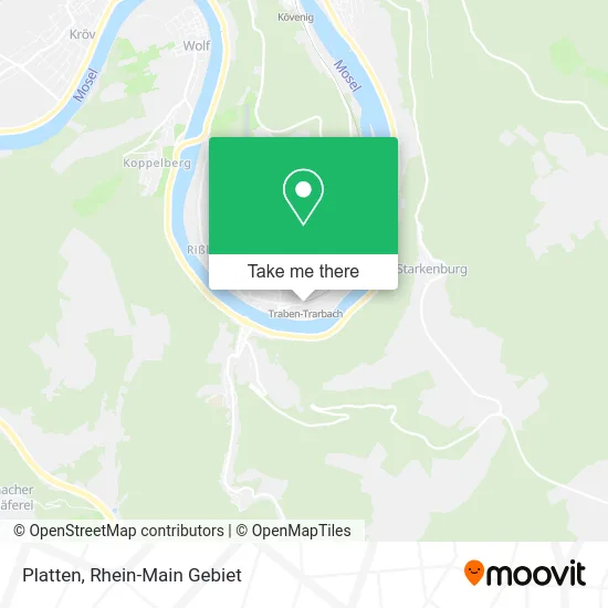 Карта Platten