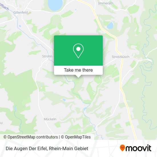 Карта Die Augen Der Eifel