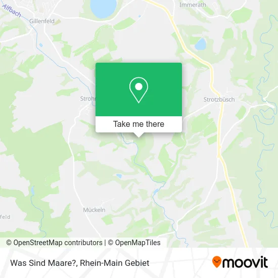 Карта Was Sind Maare?