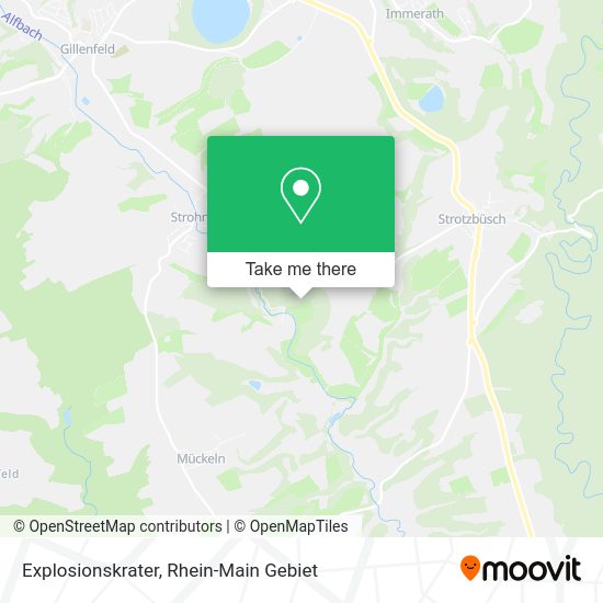 Карта Explosionskrater