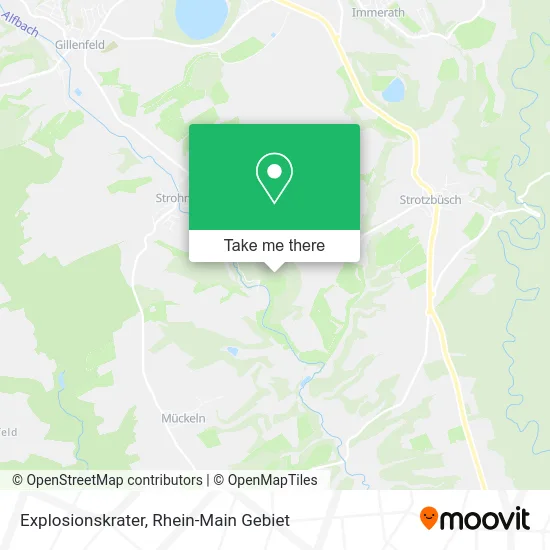 Карта Explosionskrater
