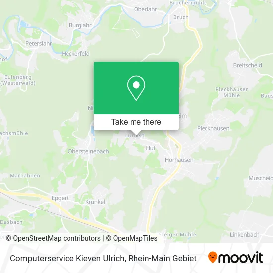 Карта Computerservice Kieven Ulrich