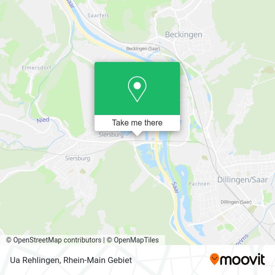 Карта Ua Rehlingen