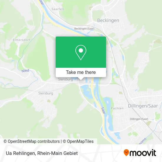 Карта Ua Rehlingen