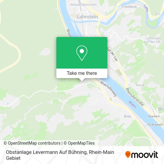 Карта Obstanlage Levermann Auf Bühning