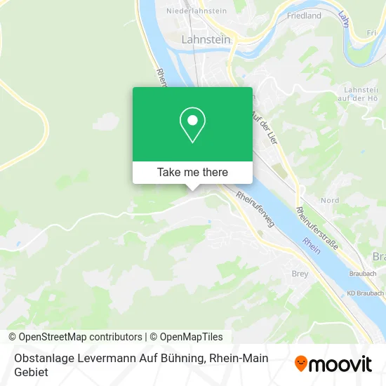 Карта Obstanlage Levermann Auf Bühning