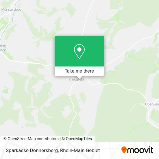 Карта Sparkasse Donnersberg