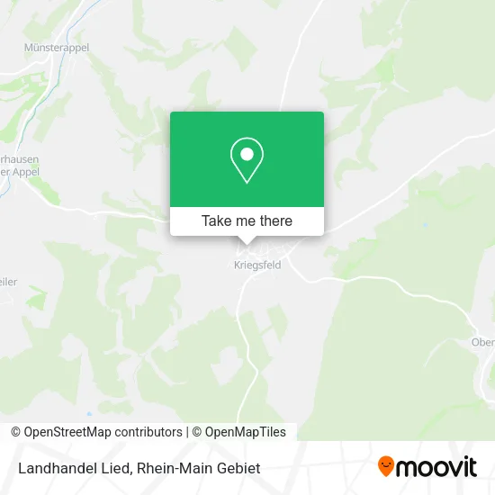 Карта Landhandel Lied