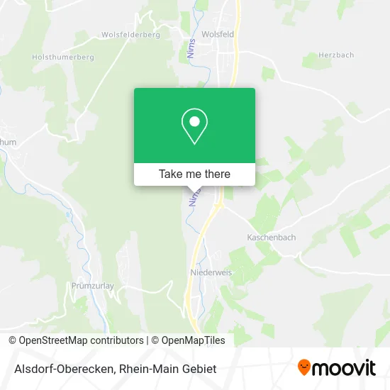 Карта Alsdorf-Oberecken
