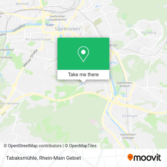 Карта Tabaksmühle