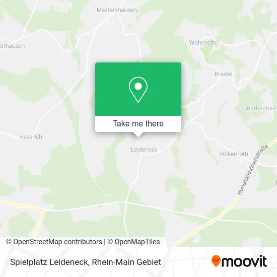 Карта Spielplatz Leideneck