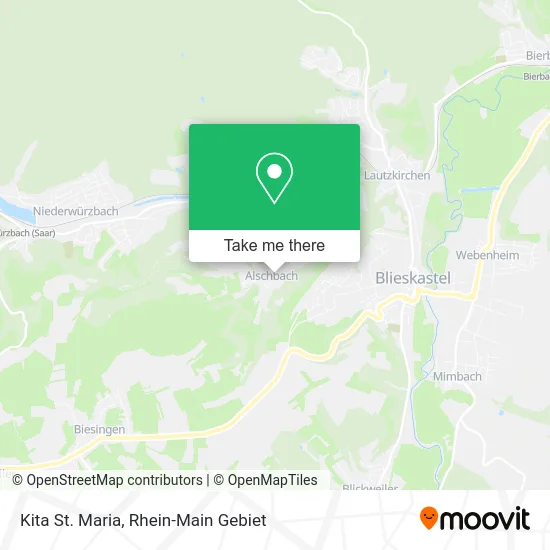 Карта Kita St. Maria